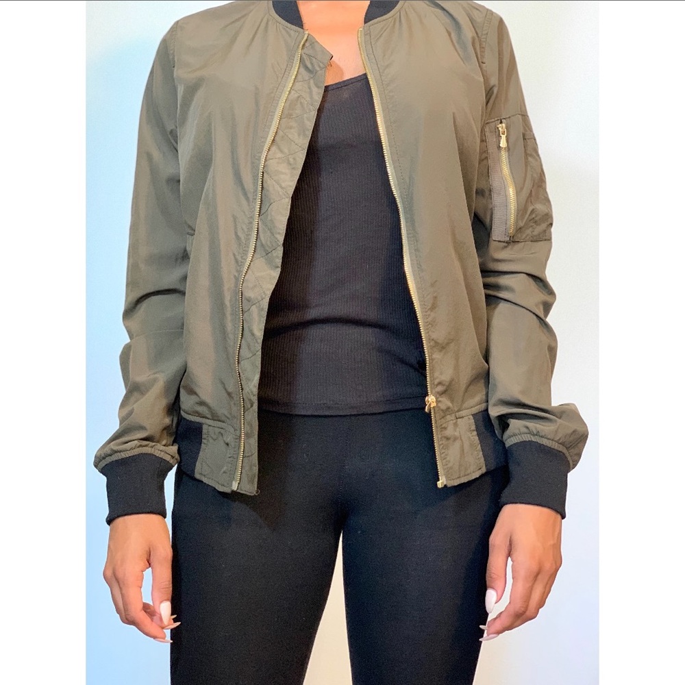 ZARA Light Bomber Jacket
